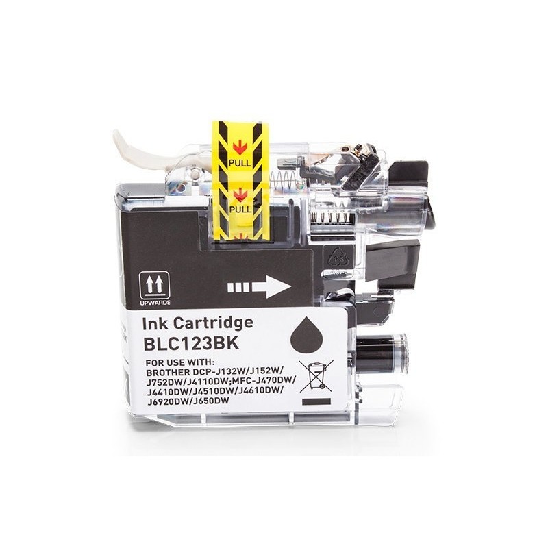 Compatible Brother LC-123BK Cartouche d’encre Noir