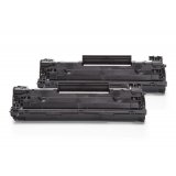 Compatible HP CB436AD / 36A Toner Noir Double Pack