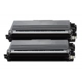 Compatible Brother TN-3390 Toner Noir Double Pack