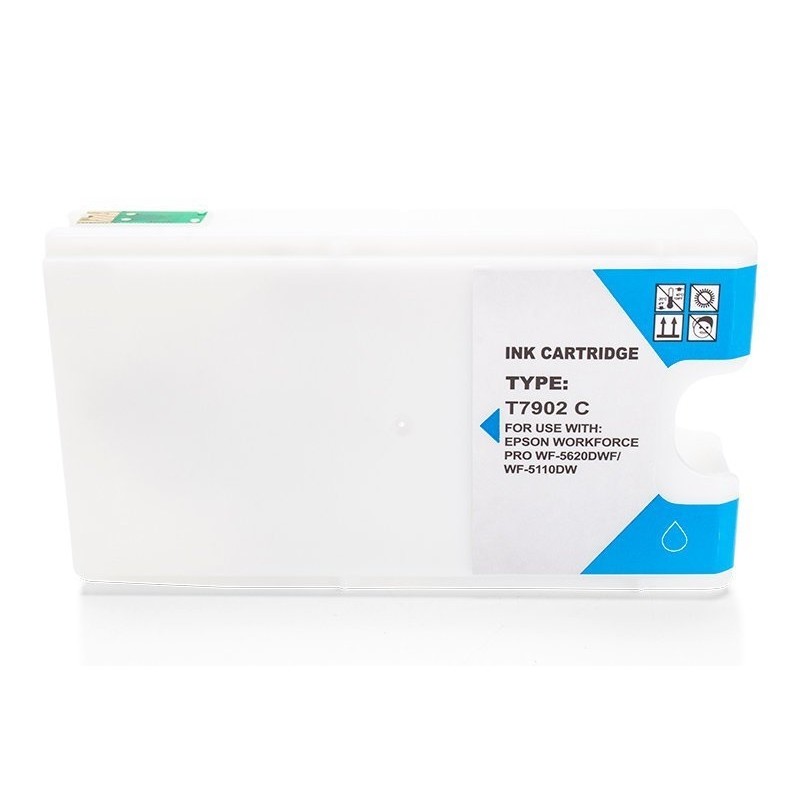 Compatible Epson C13T79024010 / 79 XL Cartouche d’encre Cyan