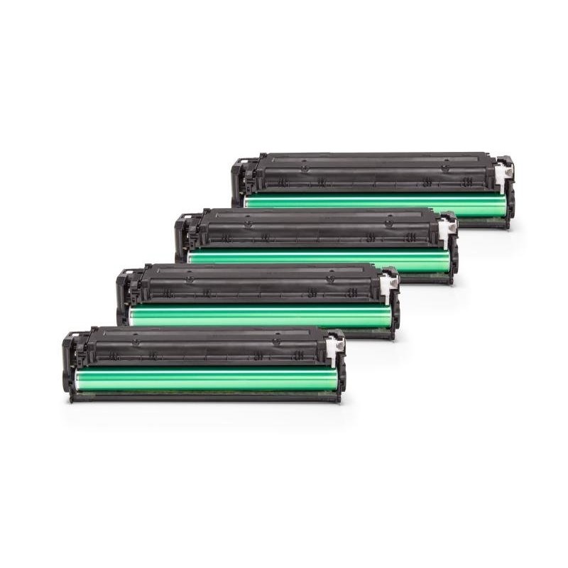 Compatible HP CF210X - 213A / 131X Toner Pack Économique (Noir, Cyan, Magenta, Jaune)