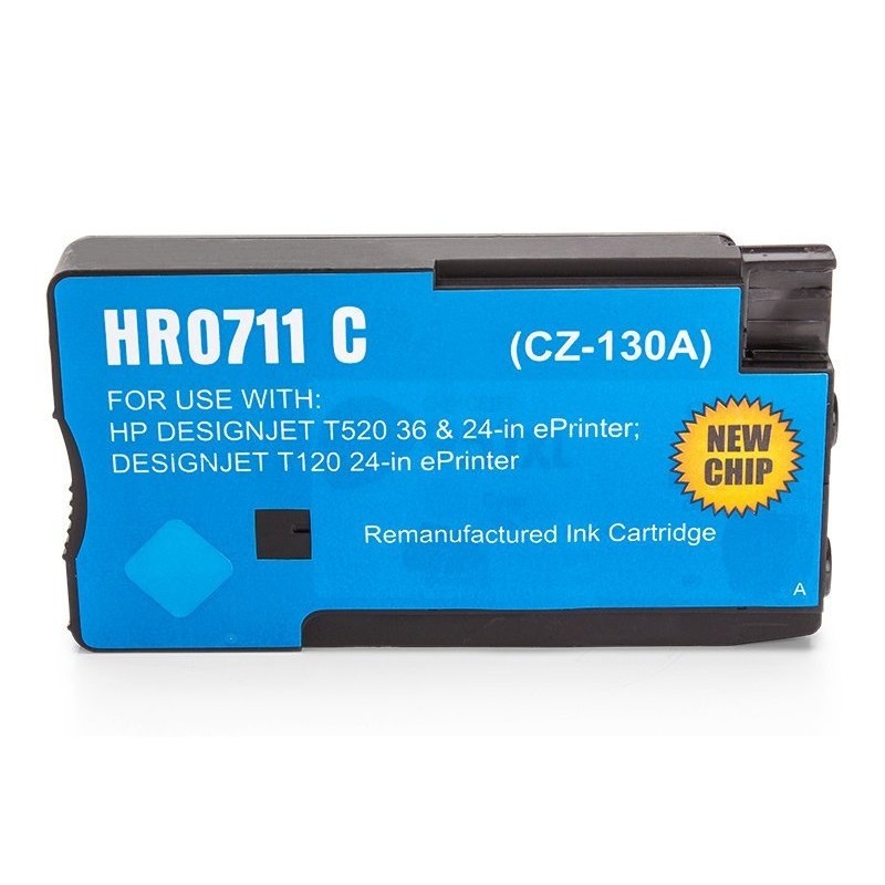 Compatible HP CZ130A / 711 Cartouche d’encre Cyan