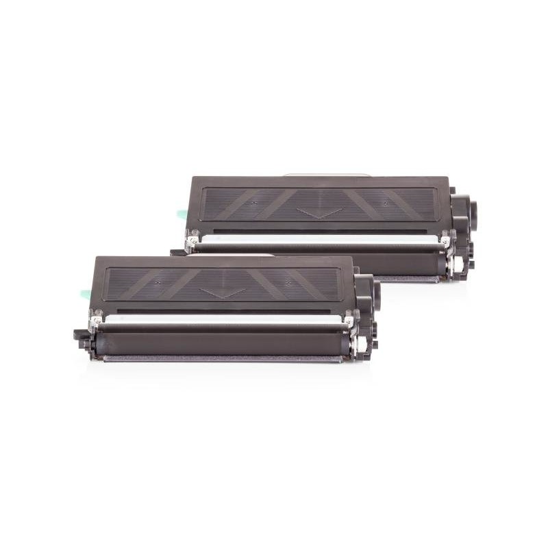 Compatible Brother TN-3380 TWIN Noir Pack Économique (2 pcs)
