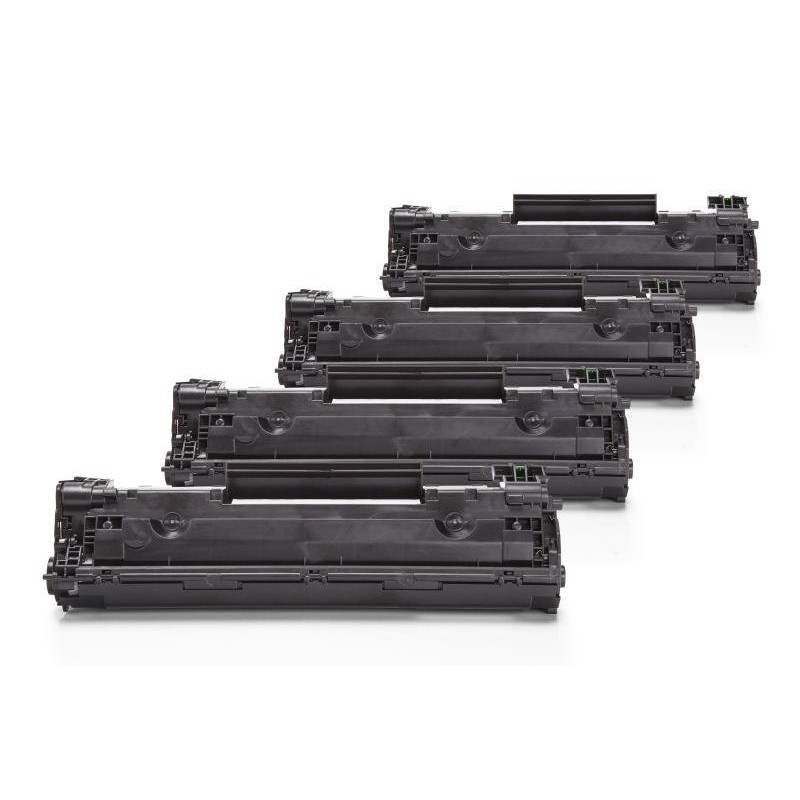 Compatible HP CB436A / 36A Toner Pack Économique (4 pcs)