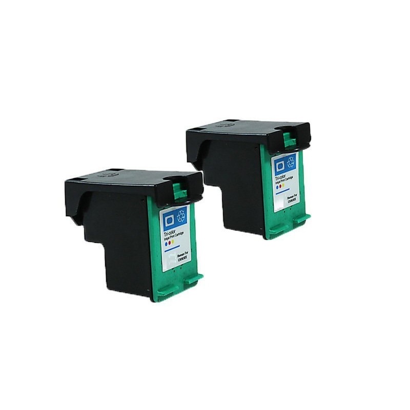 Compatible HP CB332EE / Nr 343 Cartouche d’encre Color (Double Pack)