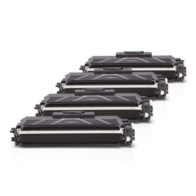 Compatible Brother TN-2220 Toner Noir Pack Économique (4 pcs)