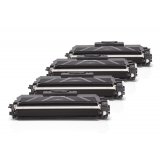 Compatible Brother TN-2220 Toner Noir Pack Économique (4 pcs)
