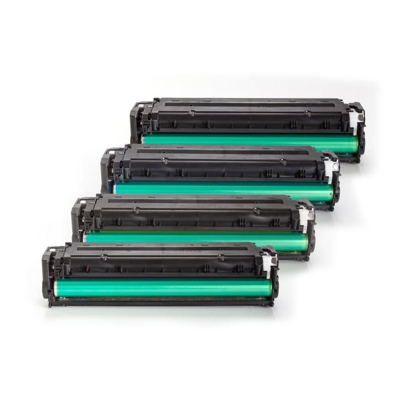 Compatible HP CE320A - CE323A Toner Pack Économique (Noir, Cyan, Magenta, Jaune)