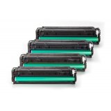 Compatible HP CE320A - CE323A Toner Pack Économique (Noir, Cyan, Magenta, Jaune