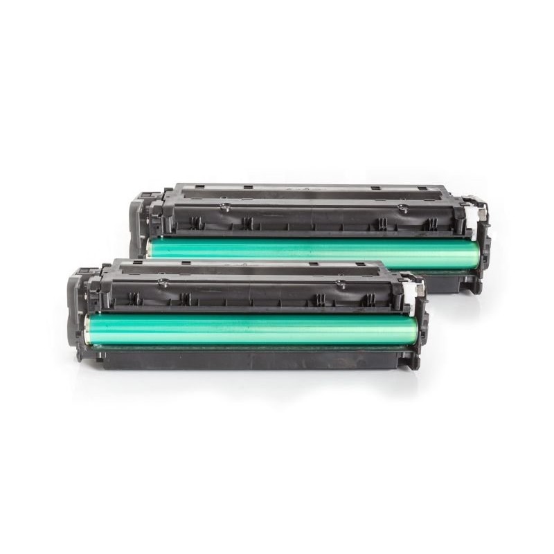 Compatible HP CE410X / 305X Toner Double Pack Noir