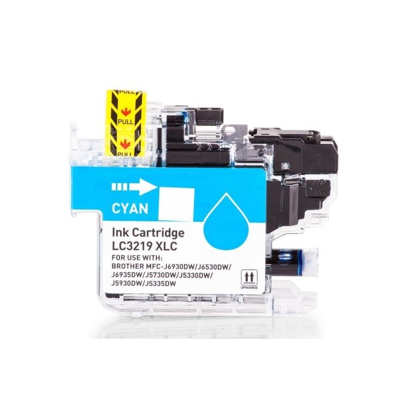 Compatible Brother LC-3219 XXL C Cartouche d’encre Cyan