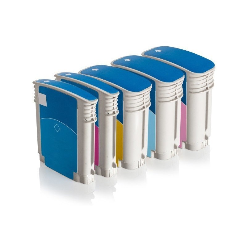 Compatible HP C942 / Nr. 85 Cartouche d’encre Multipack 5 Stk